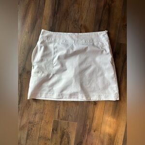 FILA Sport Golf White Skort Built-In Shorts Tennis Pickleball Size 6